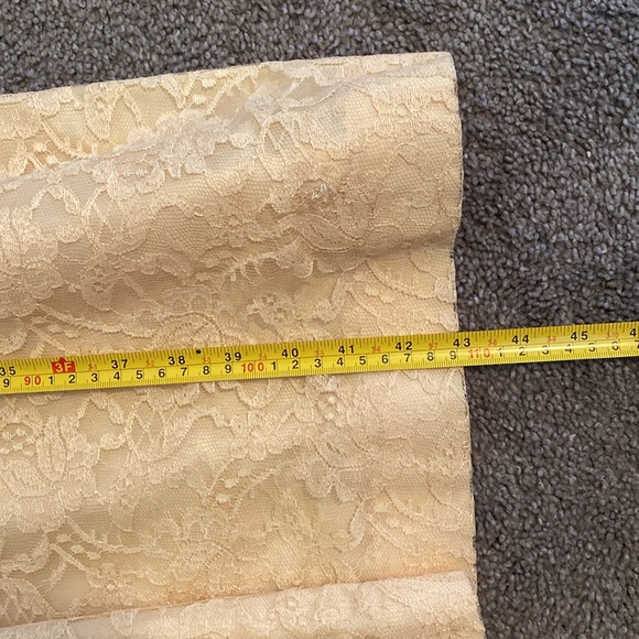 Vintage Light Pink Lace Midi Short Sleeve Dress 1950’s Cocktail - Picture 10 of 15